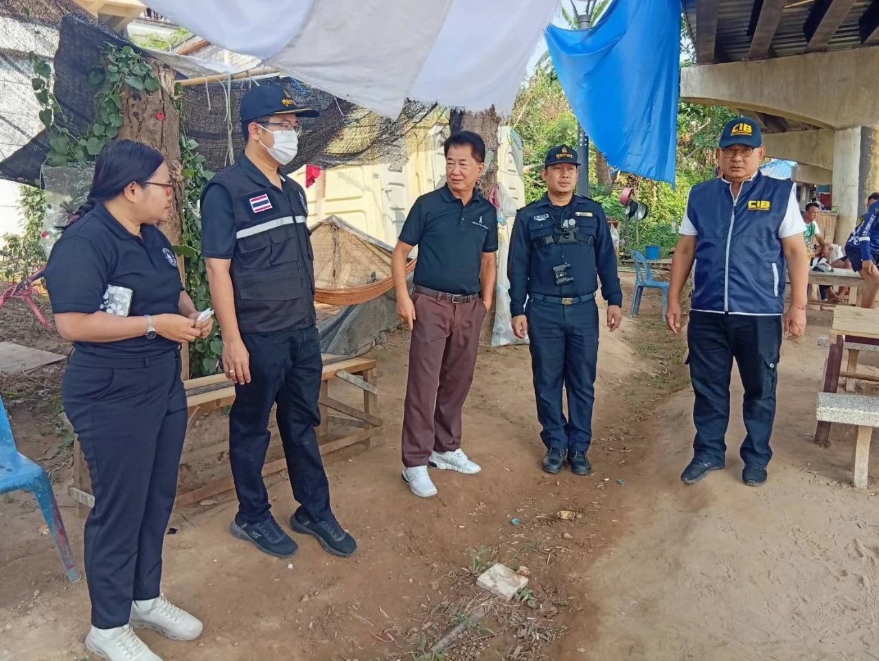 ลงพื้นที่ร่วมกับอำเภอเชียงของ และหน่วยงานที่เกี่ยวข้องหลายภาคส่วน เพื่อตรวจสอบบริเวณท่าผาถ่าน